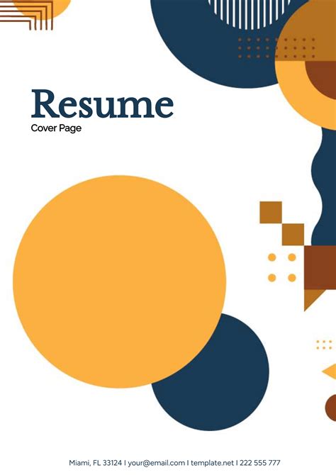 Make Resume Cover Page 的图像结果