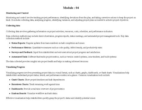 Spm 4 and 5 module - lecture notes for b.tech(cse) 6th semester ...