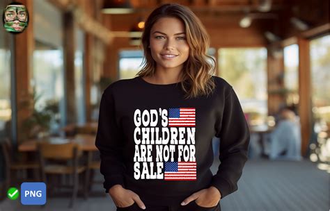 God's Children Are Not for Sale Graphic by AME⭐⭐⭐ · Creative Fabrica