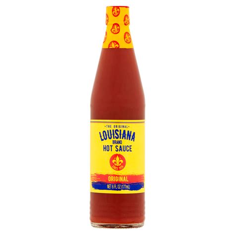 Original Louisiana Brand Hot Sauce, Perfectly Balanced Flavor, 6 fl oz ...