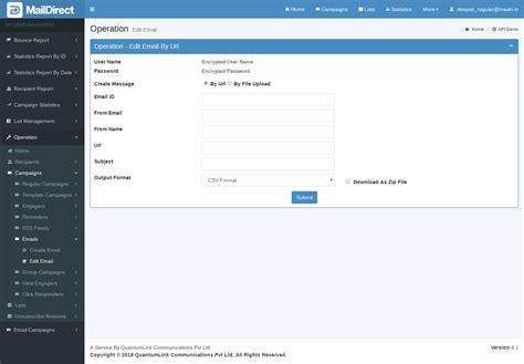 Edit Email