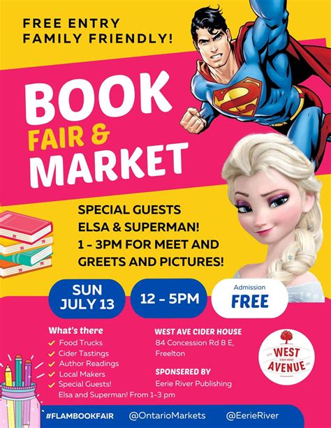 Flamborough Book Fair and Outdoor Crafters Market, West Avenue Cider ...