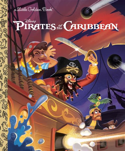 Pirates of the Caribbean (Disney Classic) (Little Golden Book): Johnson ...