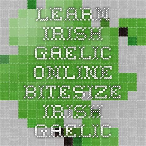 Image result for Irish Language Lessons