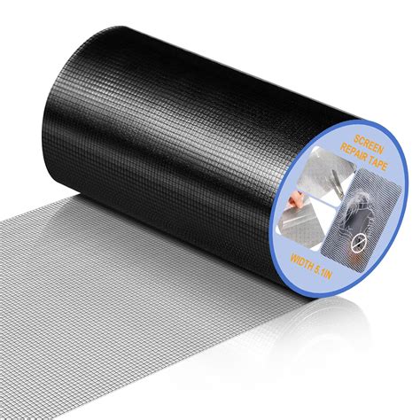 Amazon.com: CroBlissful Extra Wide 5 inch x 20 ft Window Screen Tape Mesh Repair Strong Adhesive ...
