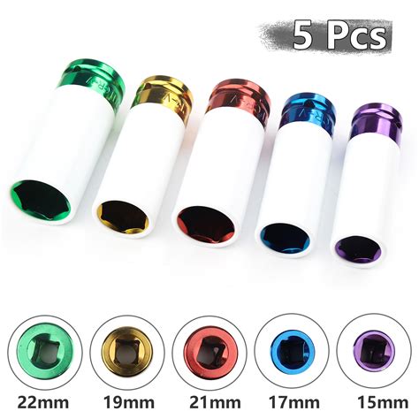 Lug Nut Socket Impact Socket Set Thin Wall Socket Wheel Protector Set 1 ...