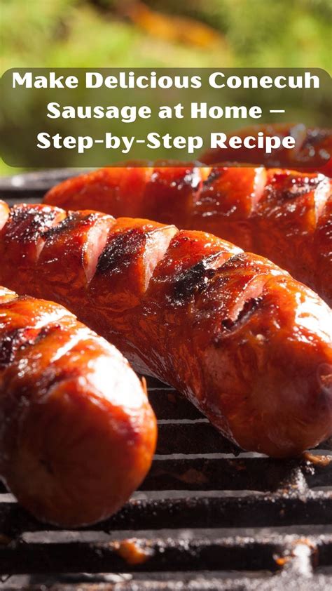 How To Cook Conecuh Sausage Recipe Easy And Quickly? | Recipe | Conecuh ...