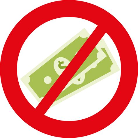 no moneys #3354841 | Clipart Library