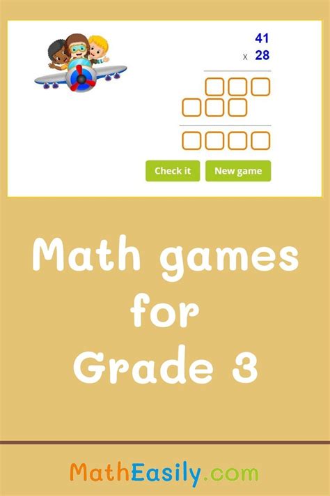 3rd Grade Math Games 的图像结果
