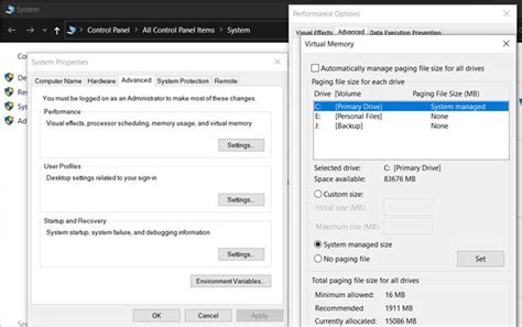 Image result for How to Change Page File Size