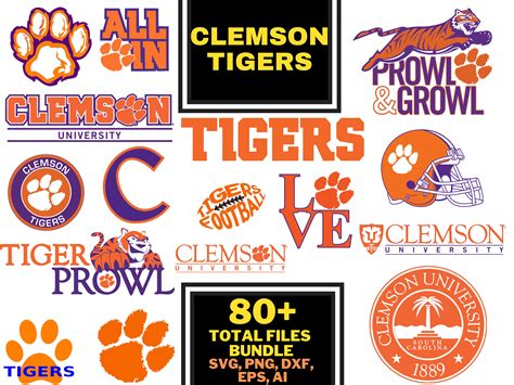 Clemson Tigers Mascot Clipart