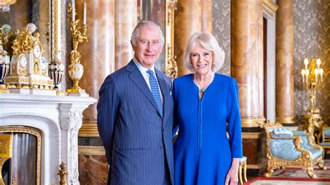 New coronation day portraits of King Charles and Queen Camilla released ...