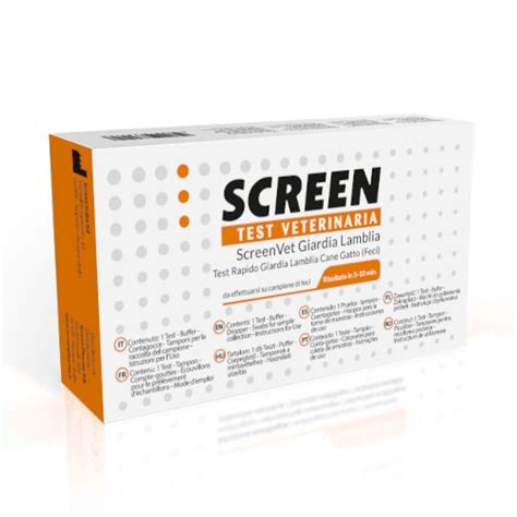 SCREENVET GIARDIA LAMBLIA TEST
