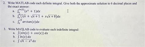 Image result for Definite Integration MATLAB