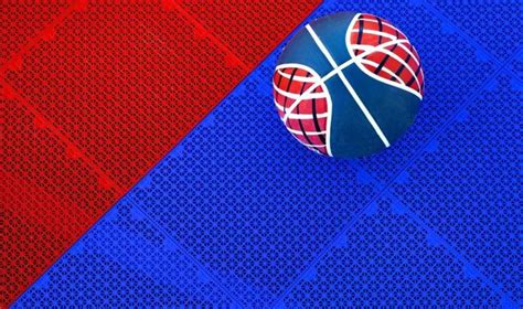 Vinyl Plank Indoor Basketball Court Kit | DIY Sports Flooring