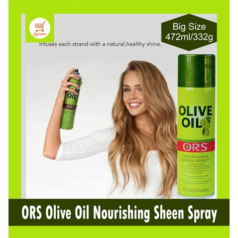 ORS Olive Oil Nourishing Sheen Spray | 472ml | Shopee Malaysia