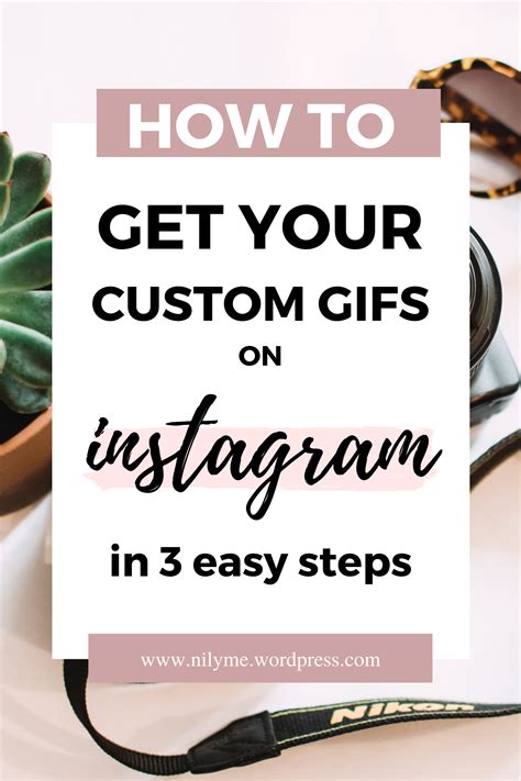 How to Get Your Custom Gifs on Instagram Stories in 3 Easy Steps | Instagram story, Instagram ...