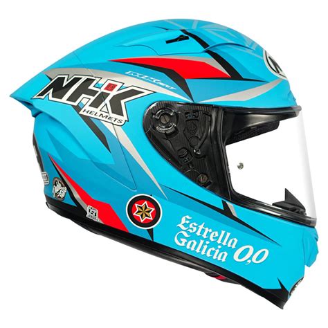 GP R TECH STREET ESTRELLE GALICIA BLUE GLOSSY – NHK Helmets