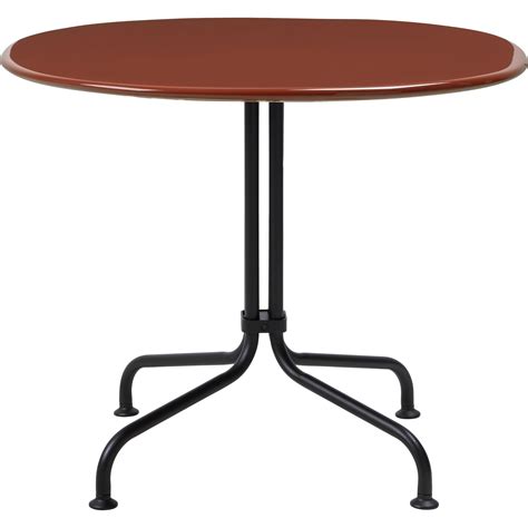 Table Carmel Bistro Lounge – 75 x 75 x H63 cm – Rock Red - Gubi