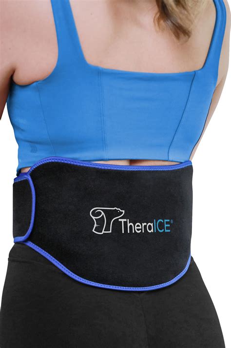 Snapklik.com : TheraICE Ice Pack Back Brace For Lower Back Pain, Hot Or Cold Therapy Back Pain ...