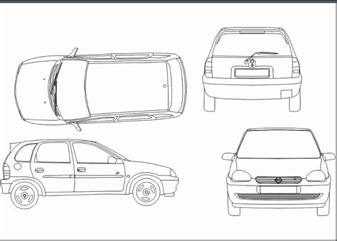 AutoCAD Car Part 1 的图像结果