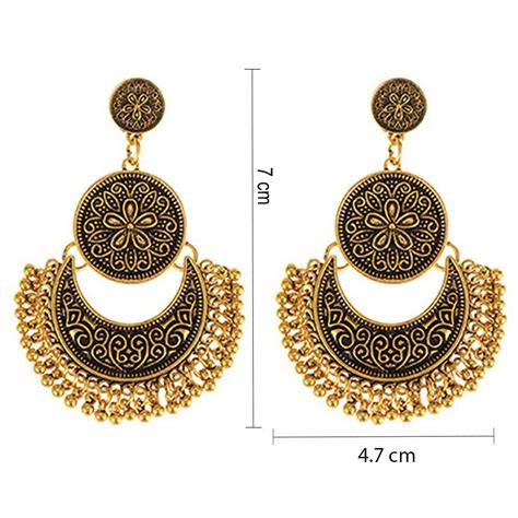 Shining Diva Fashion Antique Gold Jewellery Stylish Earings Fancy ...