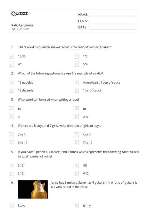 50+ Nickels worksheets for 6th Class on Quizizz | Free & Printable