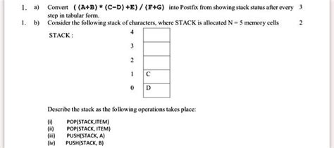 Image result for Application of Stack in Creating a Program to Convert Postfix