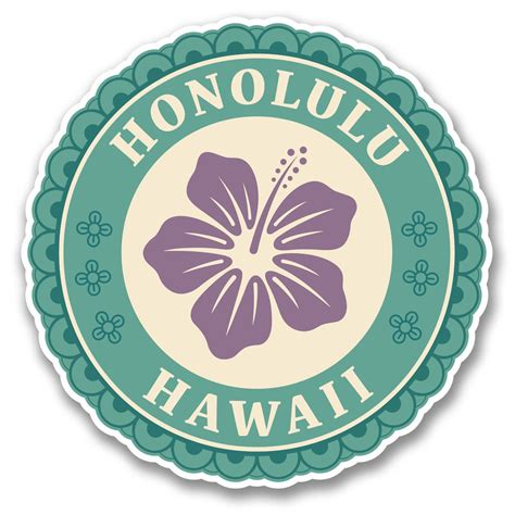 Hawaii Island Stickers at Guadalupe Mellon blog