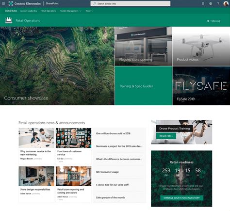 Image result for SharePoint Site Layout