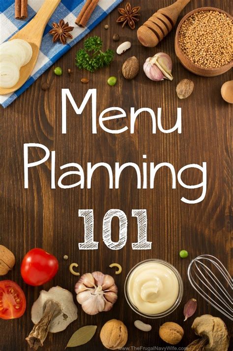 Menu Planning 的图像结果