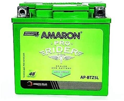 AMARON AP-BTZ5L 5LB 5Ah Battery 5 Ah Battery for Bike Price in India ...