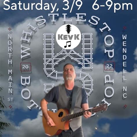 Kev K @ Whistlestop, Whistlestop Bottleshop, Wendell, 9 March 2024 ...