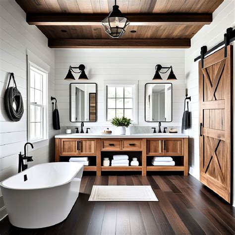 25 Dark Wood Floor Bathroom Ideas That Impress