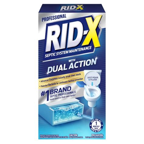 Rid-X Pro Septic System Maintenance Powder 10 -oz Septic Cleaner in the ...