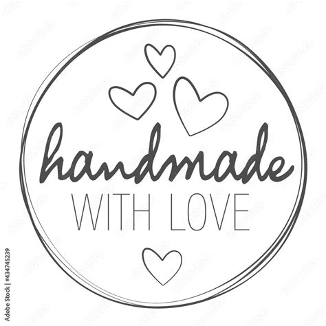 Handmade With Love Labels