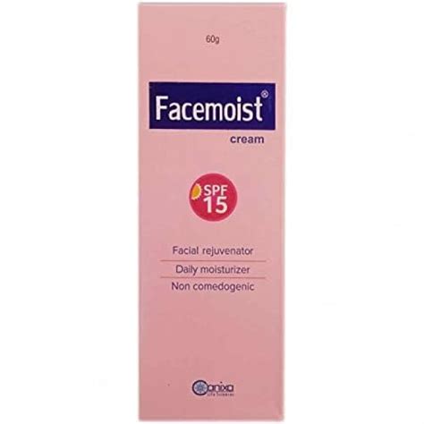 Facemoist Cream SPF 15 | Facial Rejuvenator & Daily Moisturiser | Non ...