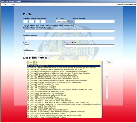 Image result for Ebir Forms Tutorial