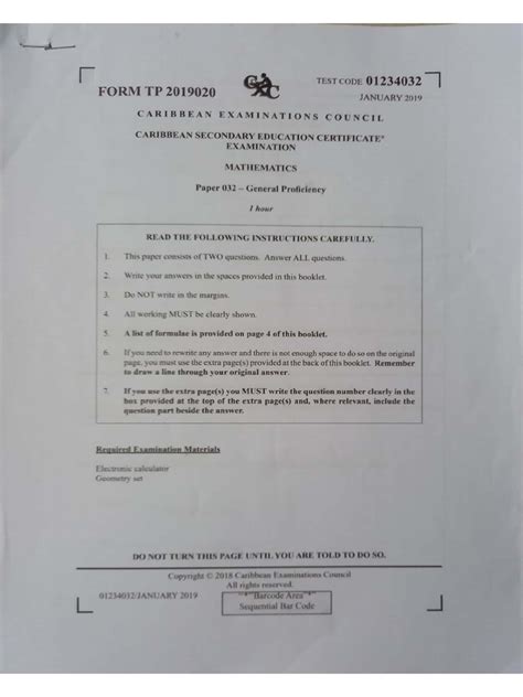 Image result for Math Paper for CSEC