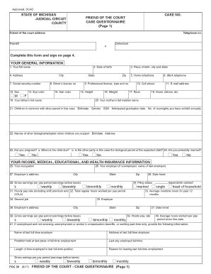 2017-2026 Form MI FOC 39 - Blank Fillable Template | Fill Out, Print ...