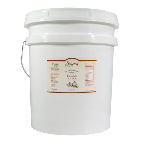 Infused Extra Virgin Olive Oil | Garlic | 5 Gallon / 19 Liter - Buy ...