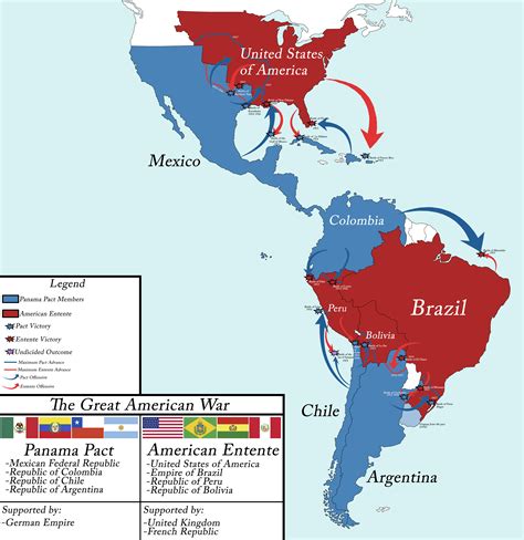 Spanish American War World Map