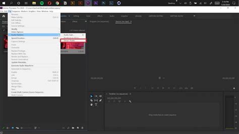 How to Detach Audio from Video in Premiere Pro?