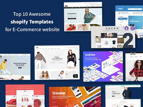 Best Shopify Templates for website 2020