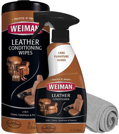 Buy Weiman Leather Cleaner & Conditioner Care Kit Online in India ...