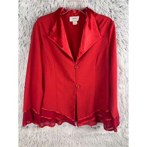 Women's Red Coat | Depop