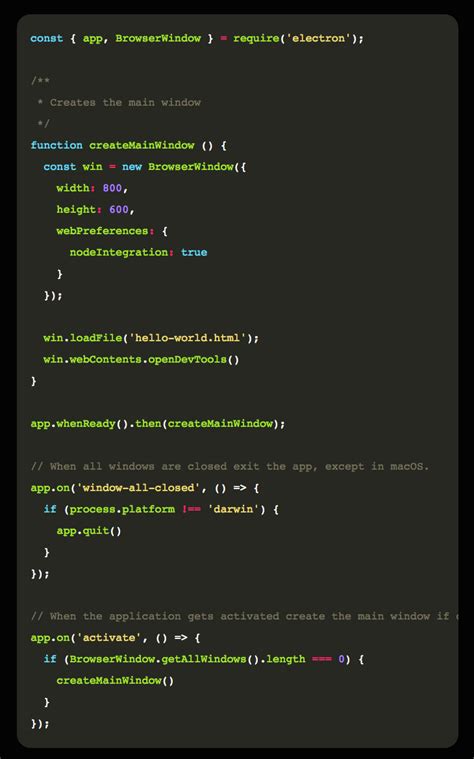 Electron Example 的图像结果