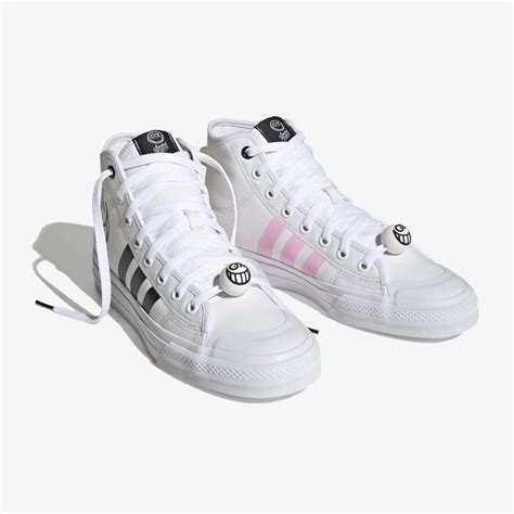 Buy ADIDAS ORIGINALS NIZZA HIGH RF X ANDRÉ SARAIVA 'SEMI PINK GLOW/CORE ...