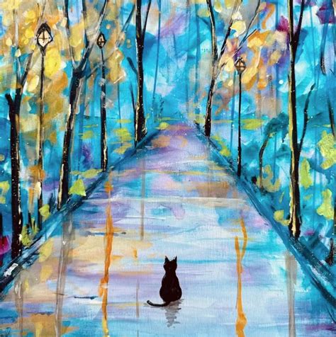 Painting a colourful walkat Grounded at The Forge in Ringmer, Grounded ...