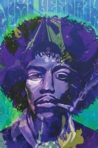 Jimi Hendrix Art Poster Paper Print - Movies posters in India - Buy art ...